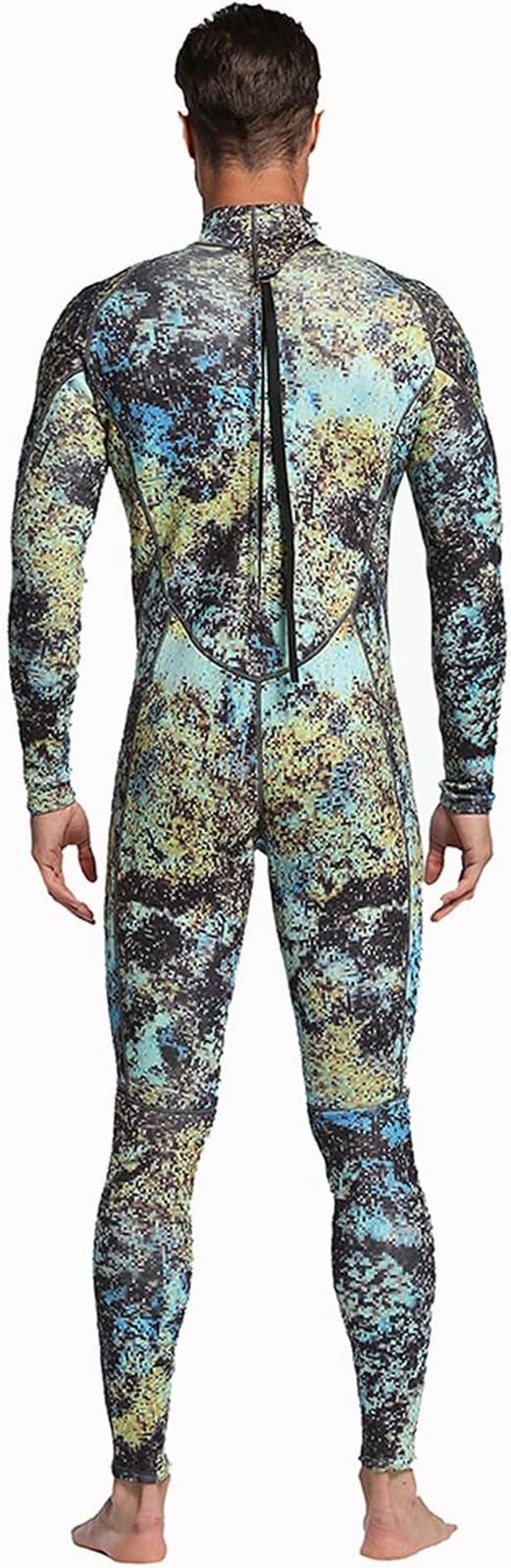 Wetsuits Mens 3MM Camo Neoprene Scuba Diving Unisex One Piece Sport Skin Spearfi