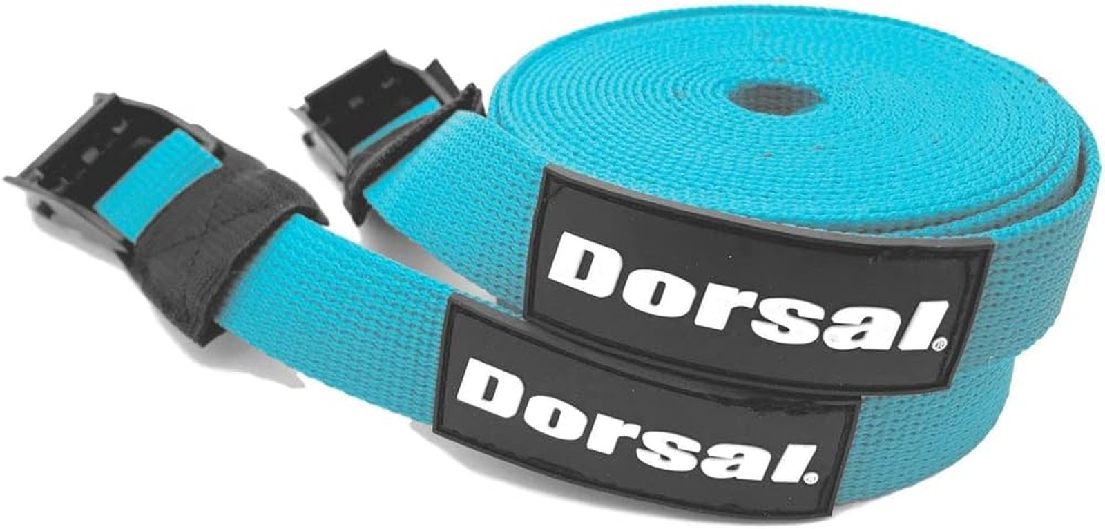 Surfboard Tie down Straps – 15 Ft Roof Rack for Surf, Kayak, SUP, Black 2 Pack