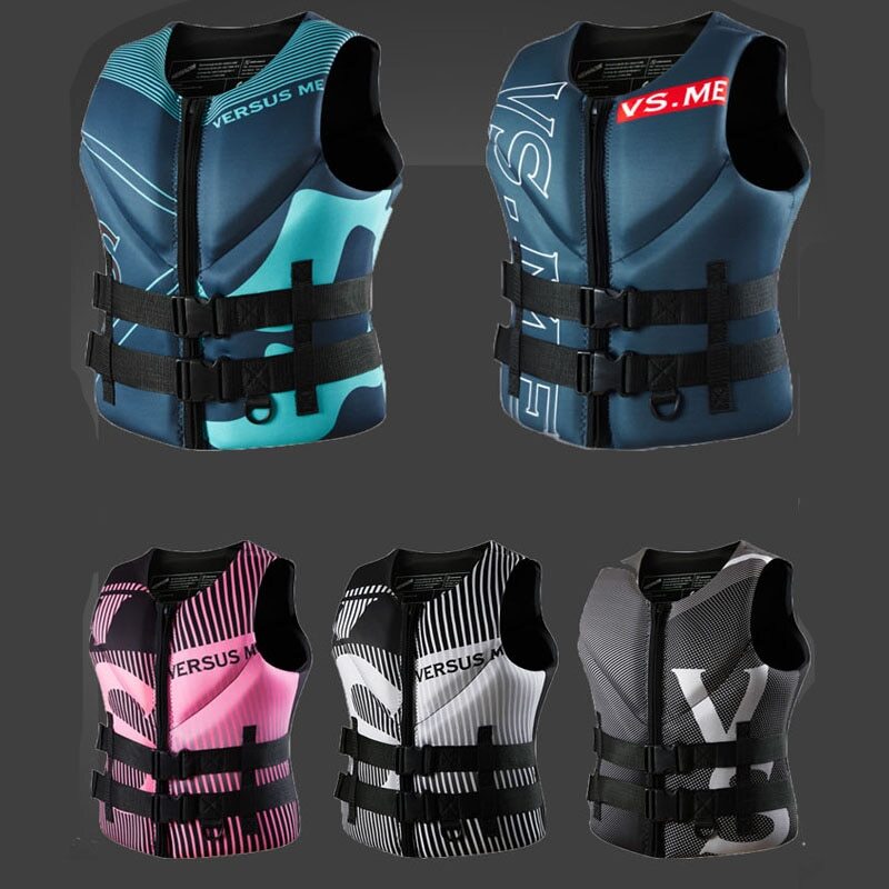 Life Jacket SuperBuoyancy Neoprene Life Jacket Surf Raft Kayak Fishing