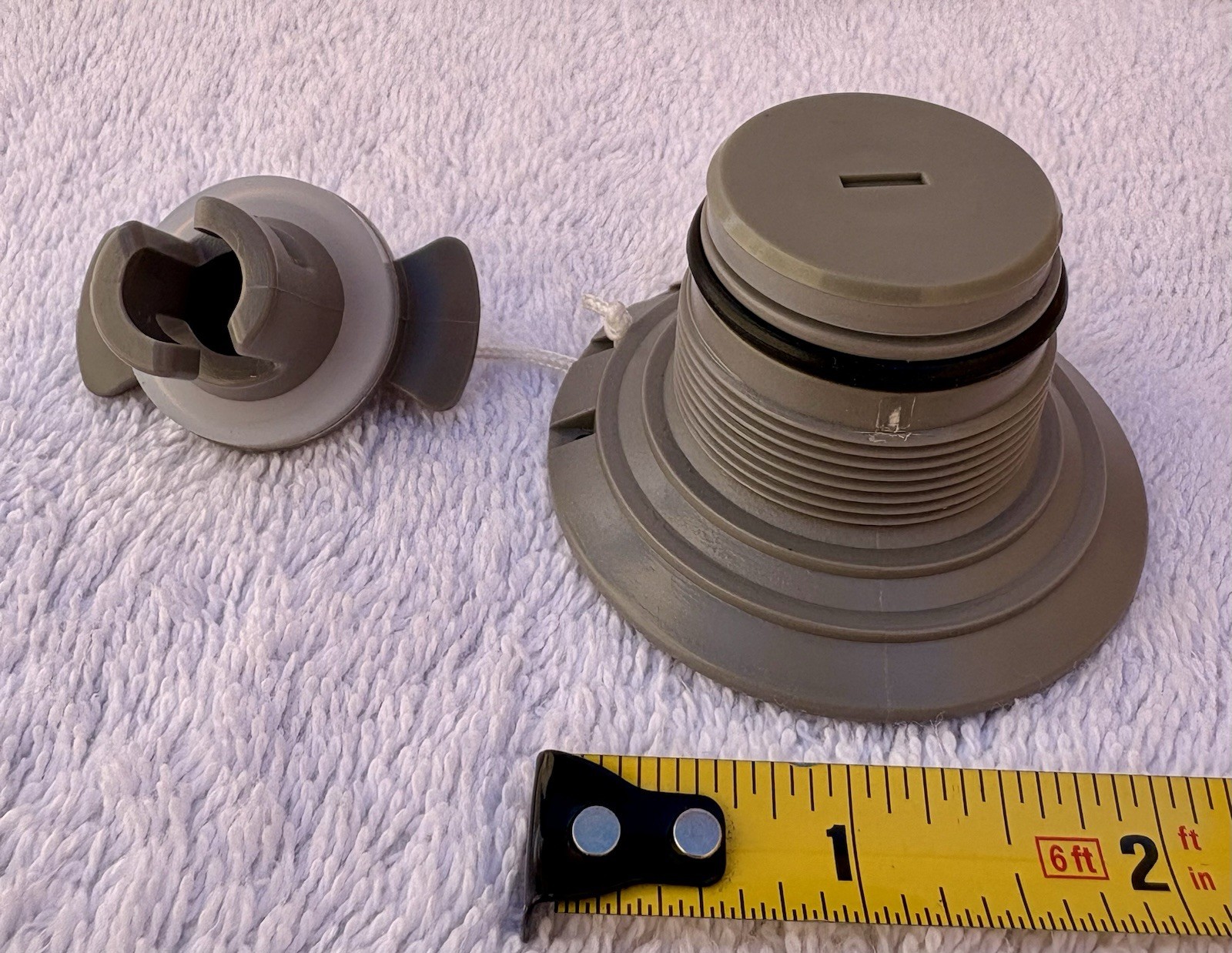 Inflatable Boat Screw Air Valve Male Cap Plug Replacement SUP Kayak Paddle Board