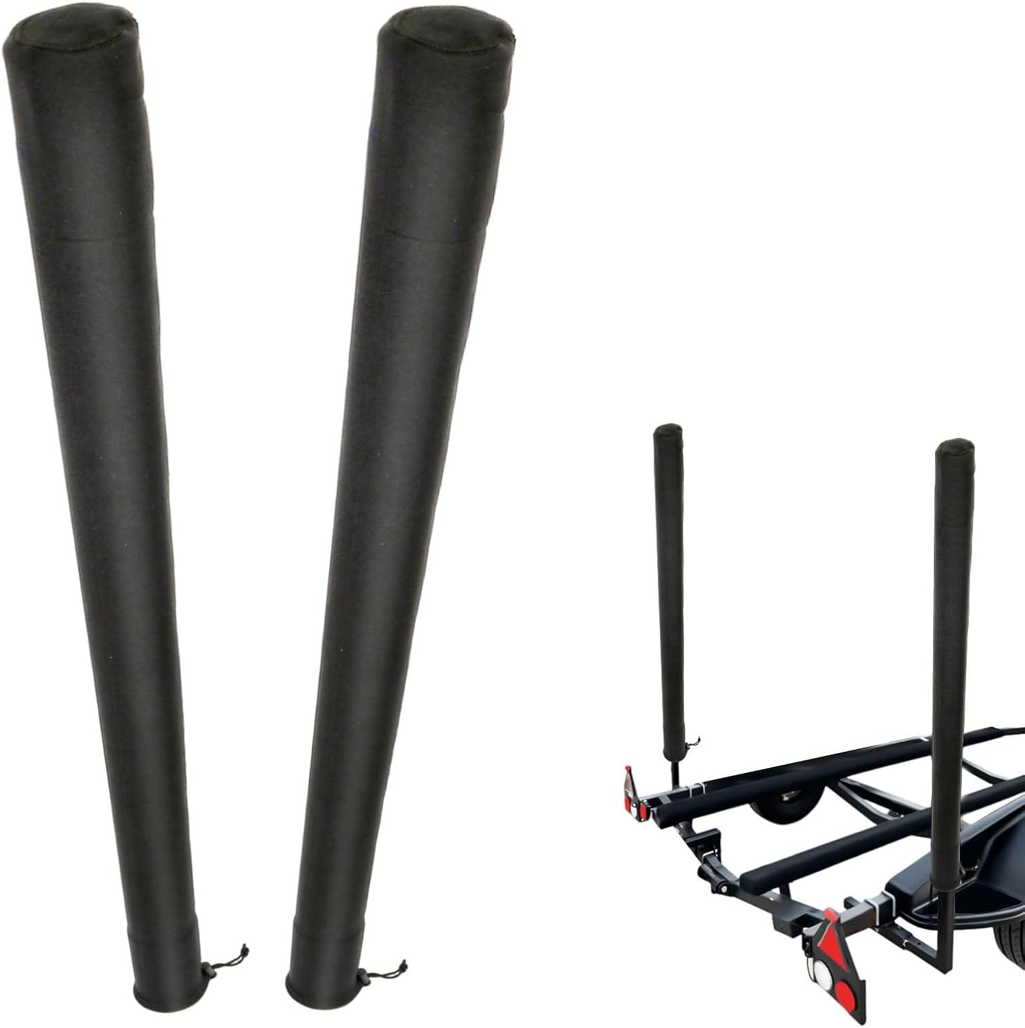 2 Pcs Boat Trailer Guide Pole Pads, 48 in Marine Boat Trailer Guide Pole Covers