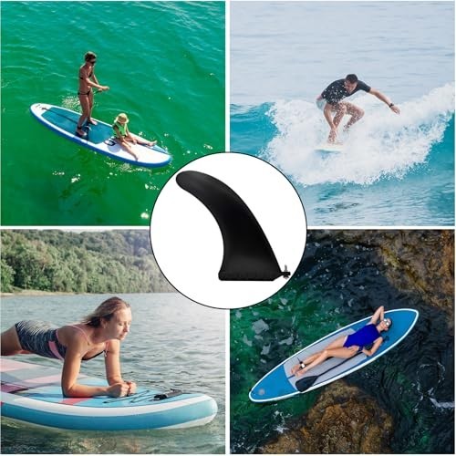 10 Inch SUP Fin Nylon Glass Fiber Reinforced Tool Free Installation Paddle