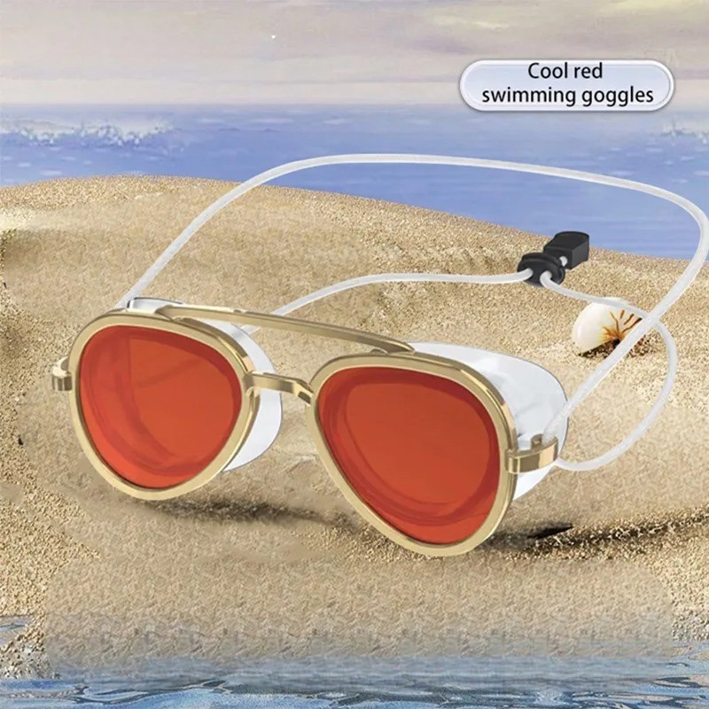 UV Protection Full Perspective New Sunny Unisex Swim Goggles – Anti Fog USA