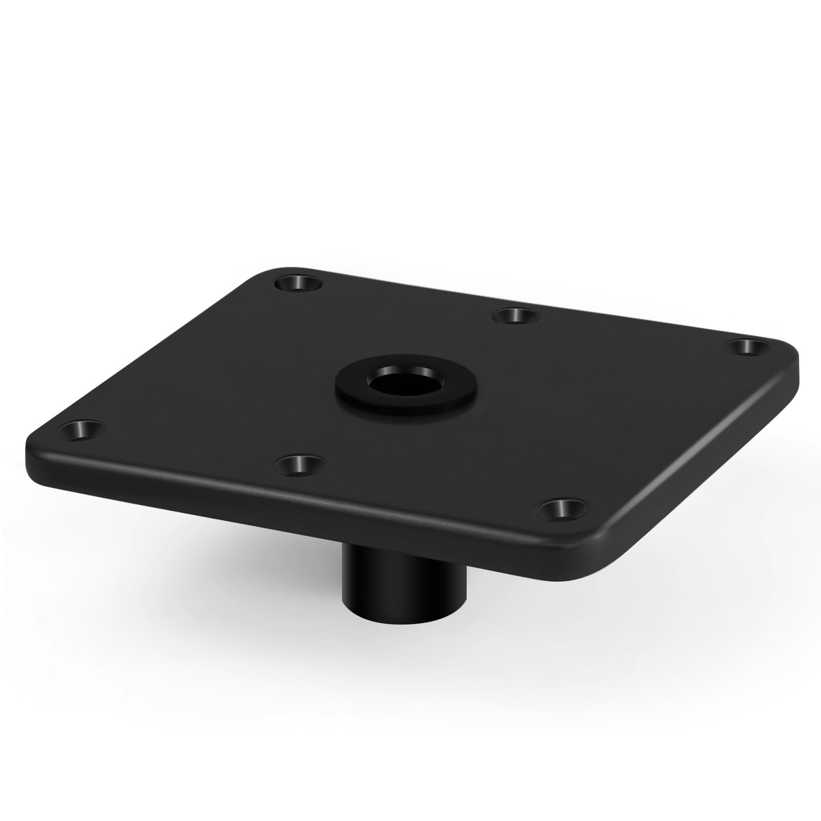 Boat Seat Base Mount Boat Seat Pedestal Base Mount Plate for 3/4 Pin Post Soc…