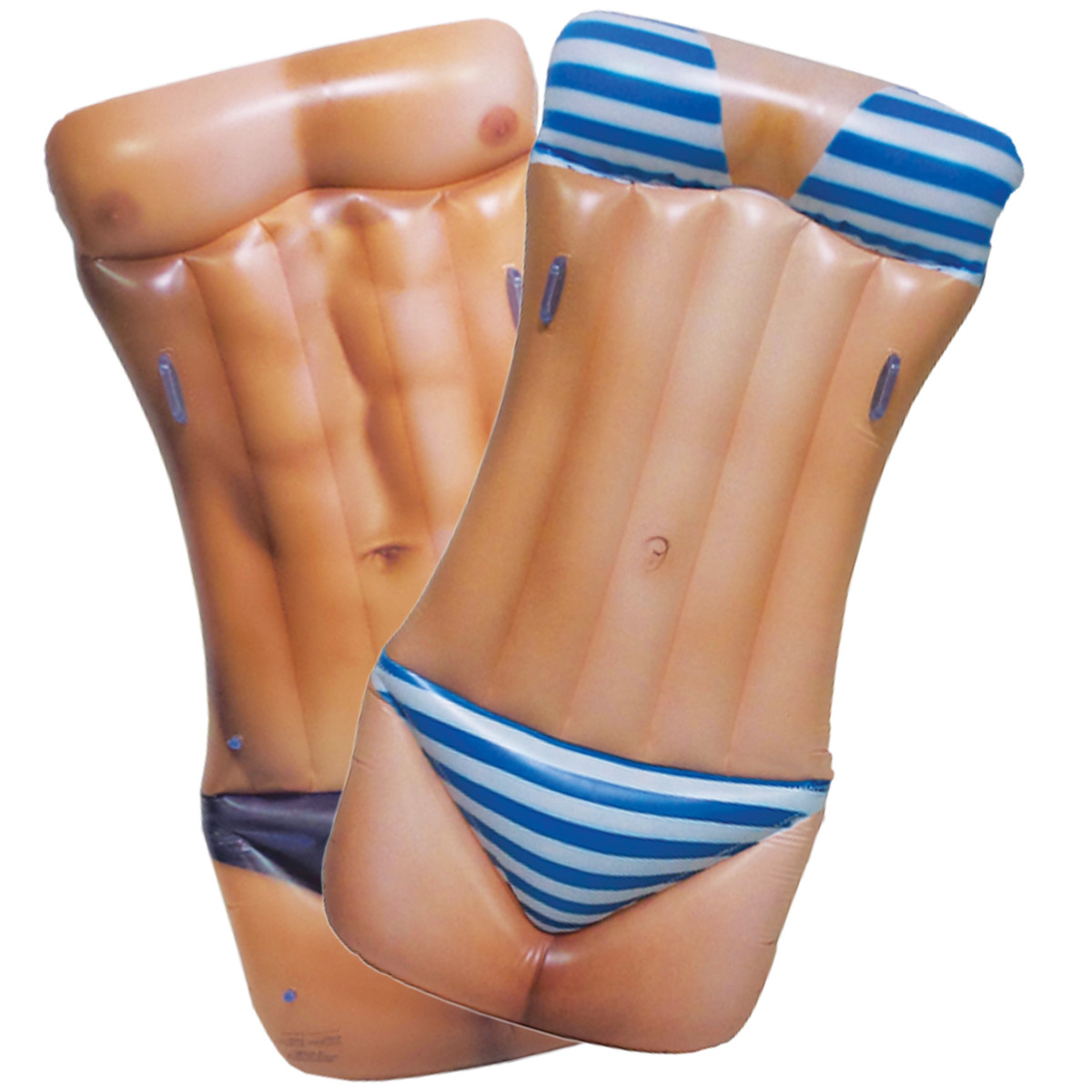 2-Pack JETSUP 2in1 Man/Woman Pool Float Raft Swimming Indoor Outdoor Beach Toy