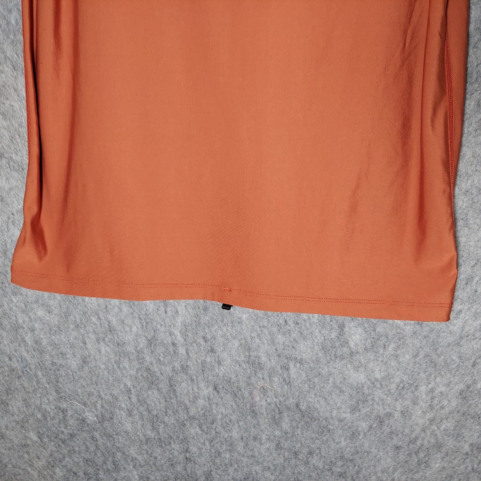Billabong Mens Rash Guard XL Orange Coastal UPF 50+ Sun Protection Swim Shirt