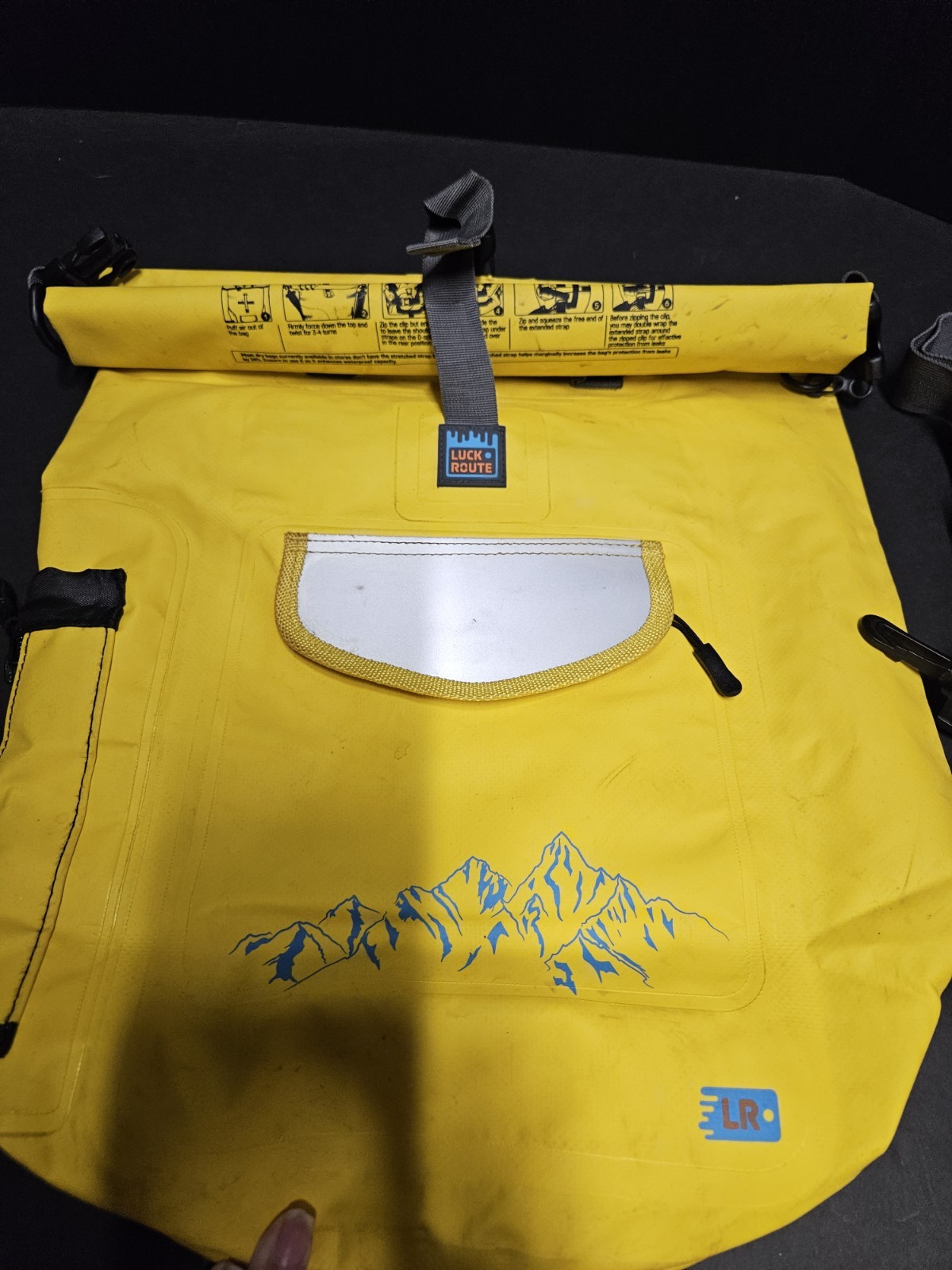 Dry Bags Waterproof (10L – Yellow) – Dry Bags for Kayaking Water Sports.