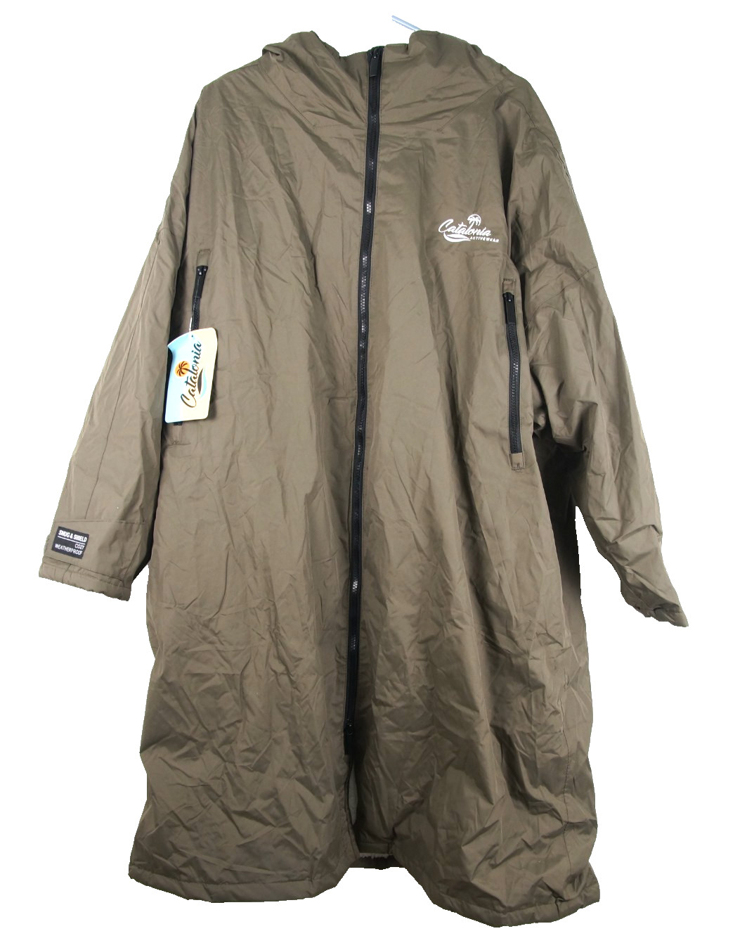 Catalonia One Size Army Green Swim Parka