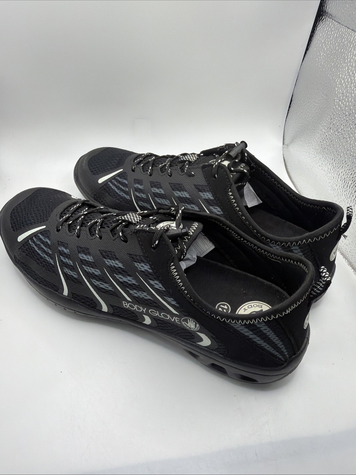 Body Glove Men’s Dynamo Rapid 2.0 Water Shoes Black/Gray Size 12. New