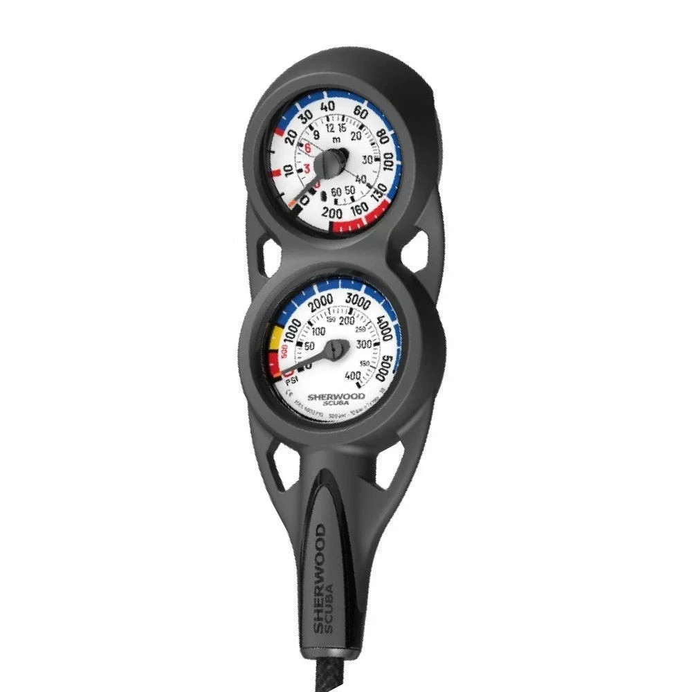 Tusa Compact 2″ 5,000 PSI SPG Submersible Pressure Gauge Scuba Dive (Sherwood)