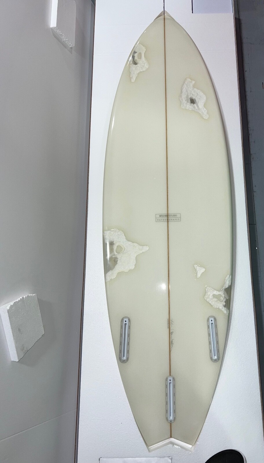 Daniel Arsham Hayden Shapes 2021 Eroded Surfboard Rare Limited Edition 134 / 500