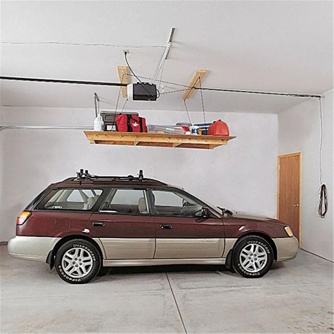 HARKEN Hoister Cargo Carrier Box & Overhead Garage Stor