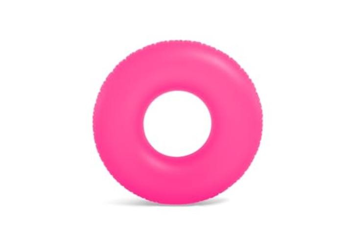 INTEX Inflatable Neon Frost Tube: 36″ Diameter – 132lb Weight Capacity – One