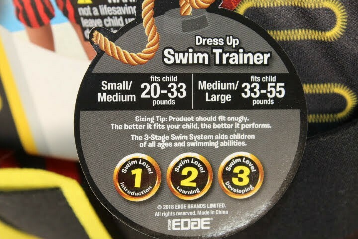 Narly Noggins Adventure Pirates Swim Trainer‎ Level 2 Medium/Large 33-55 Pounds