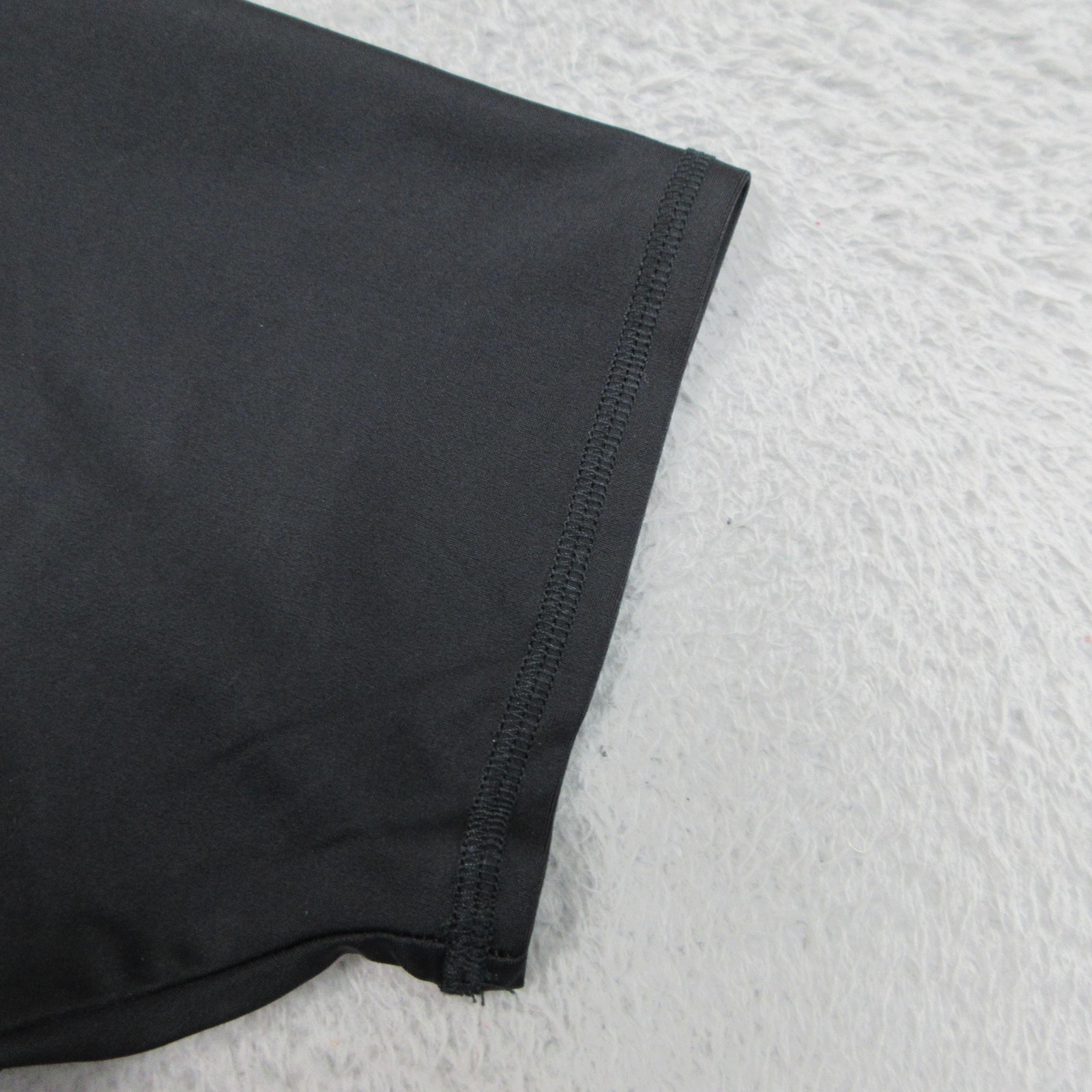 Speedo Zumba Black Graphic Shirt XL Nylon Elastane Mens Swim Rash Guard Top