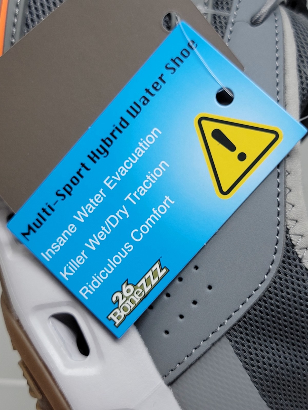 26Bonezzz HydroPro Water Shoes for Men Fast-Drying Drainage Footwear Size 10 New