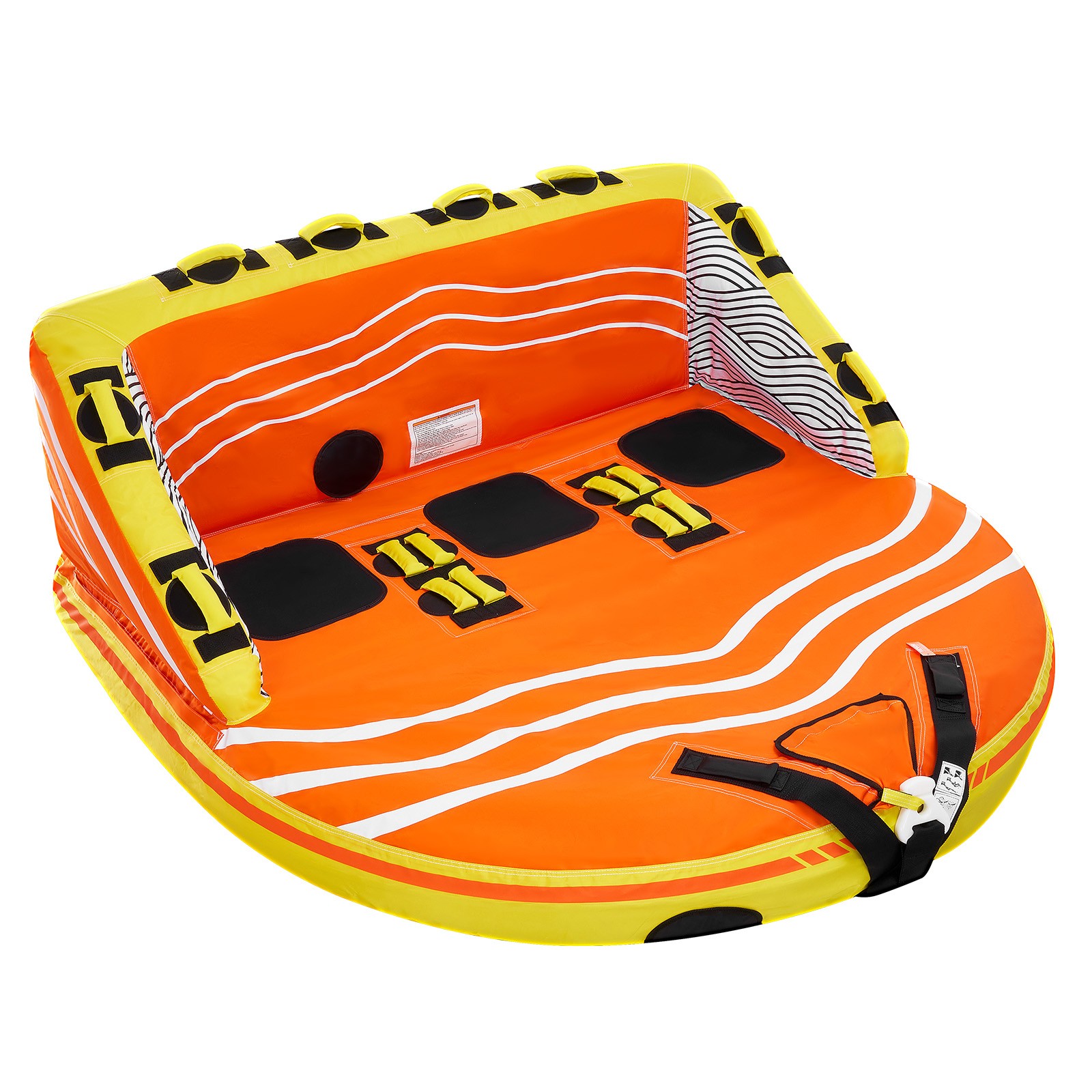 Uimoso Towable Tube for Boating 1-3 Riders Inflatable Tubes Towable Water Sport