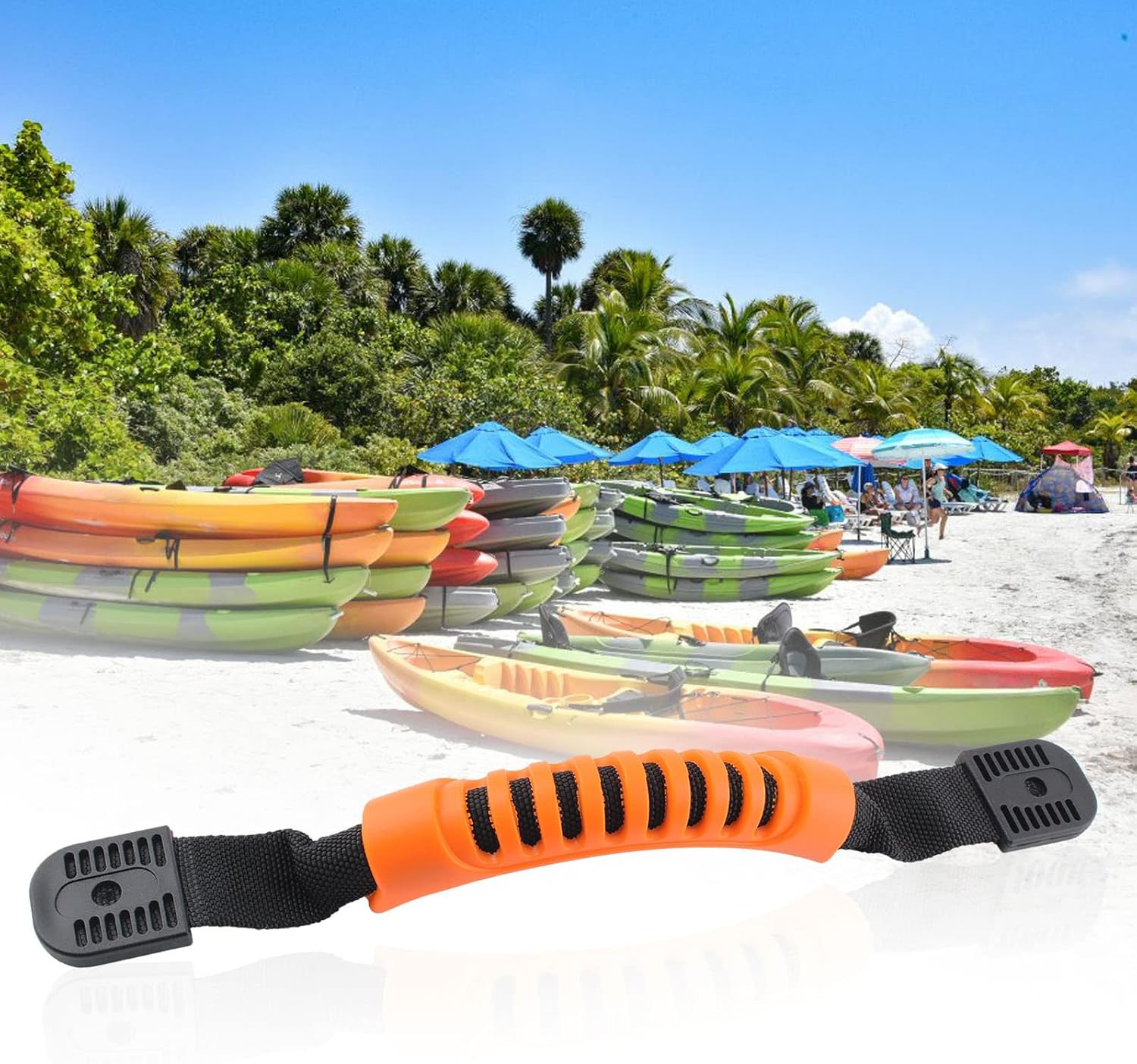 Jiozermi Kayak Carry Handles – Side Mount Replacement with Plastic Buckle for Pa