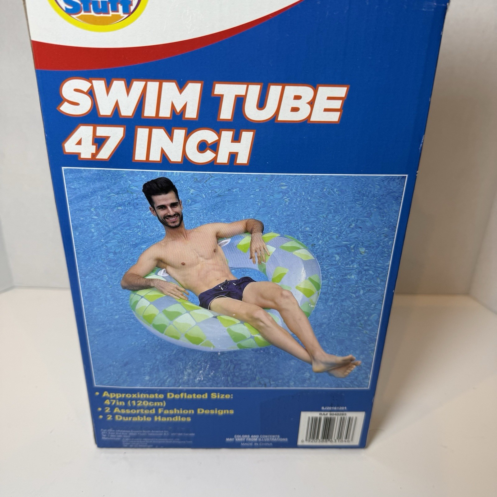 Swim Tube 47 Inch Kids Stuff With 2 Durable Handles Age 14 And Up Adult Sealed