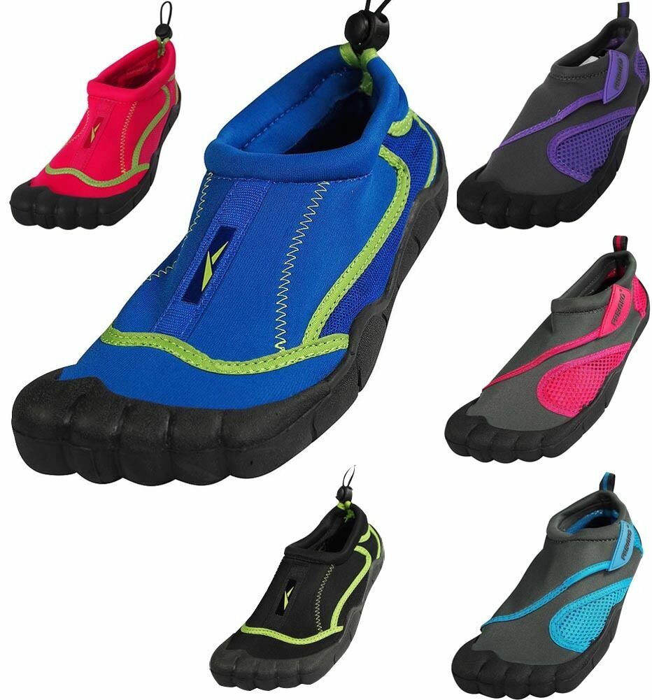 Womens Water Shoes Aqua Socks Surf Yoga Exercise Pool Beach Hiking Dance Swim