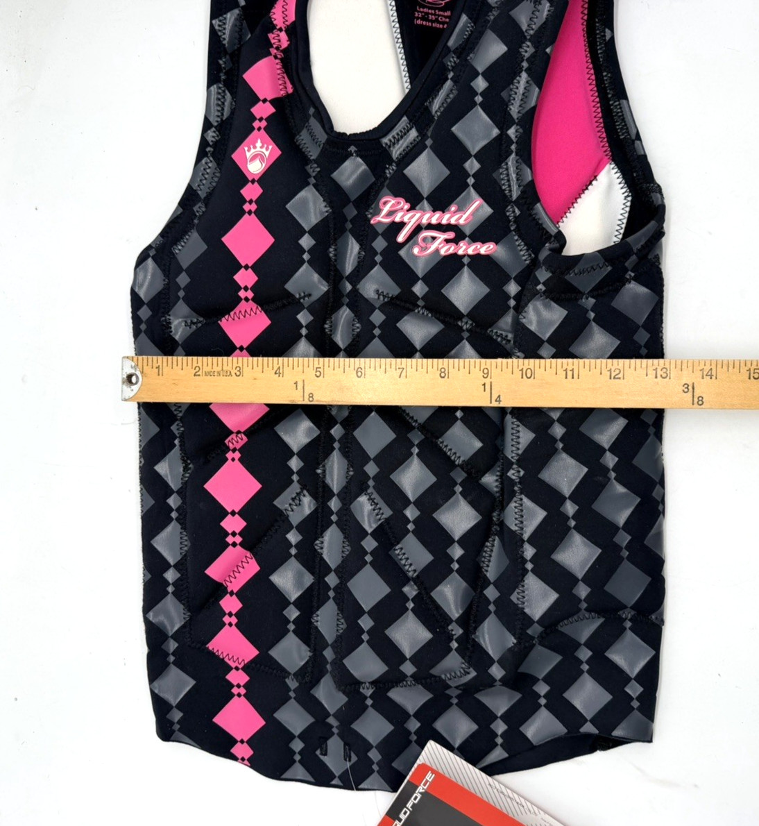 Liquid Force Cardigan Comp Wakeboard Ski Vest Woman Teen Youth XS
