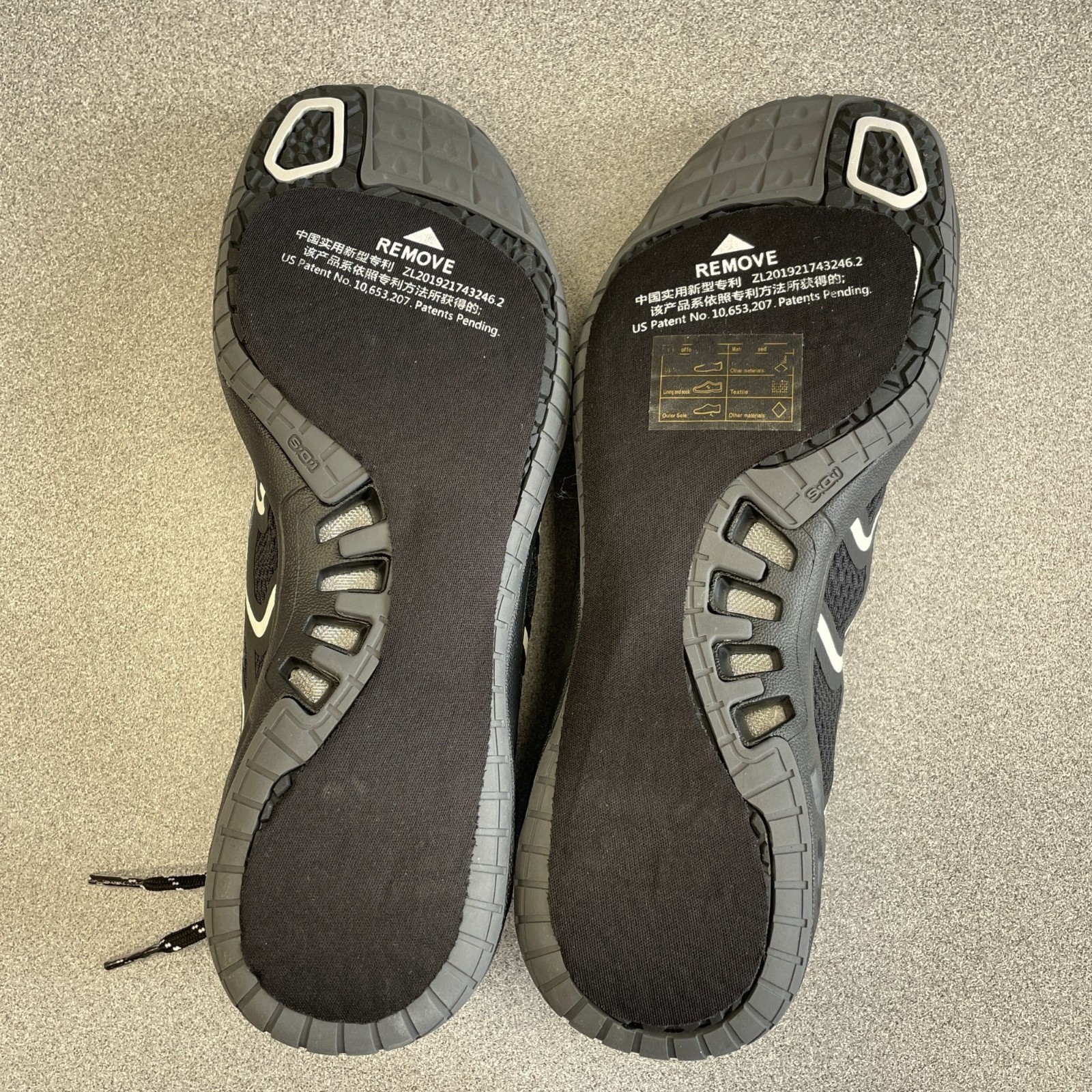 NWOT Body Glove Water Shoes Black Men’s Size 8 Synthetic Upper Rubber Outsole
