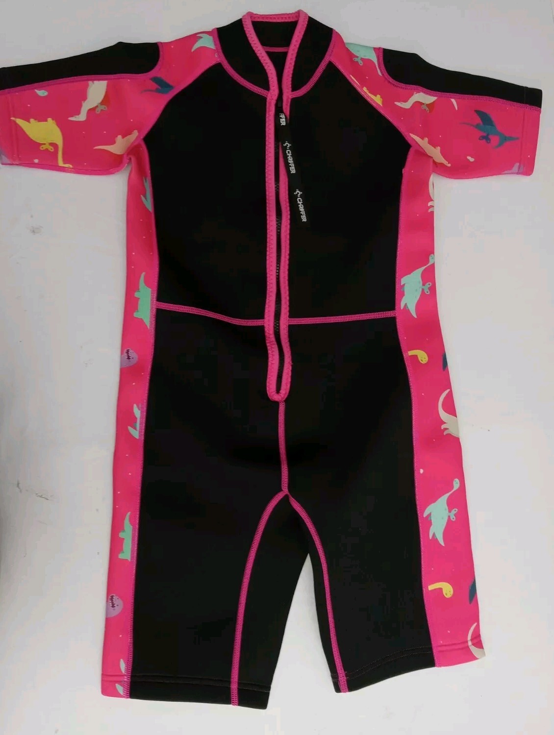 Chriffer Unisex Child Wetsuits Wet Suits 2mm Neoprene Thermal Pink XL (9/10)