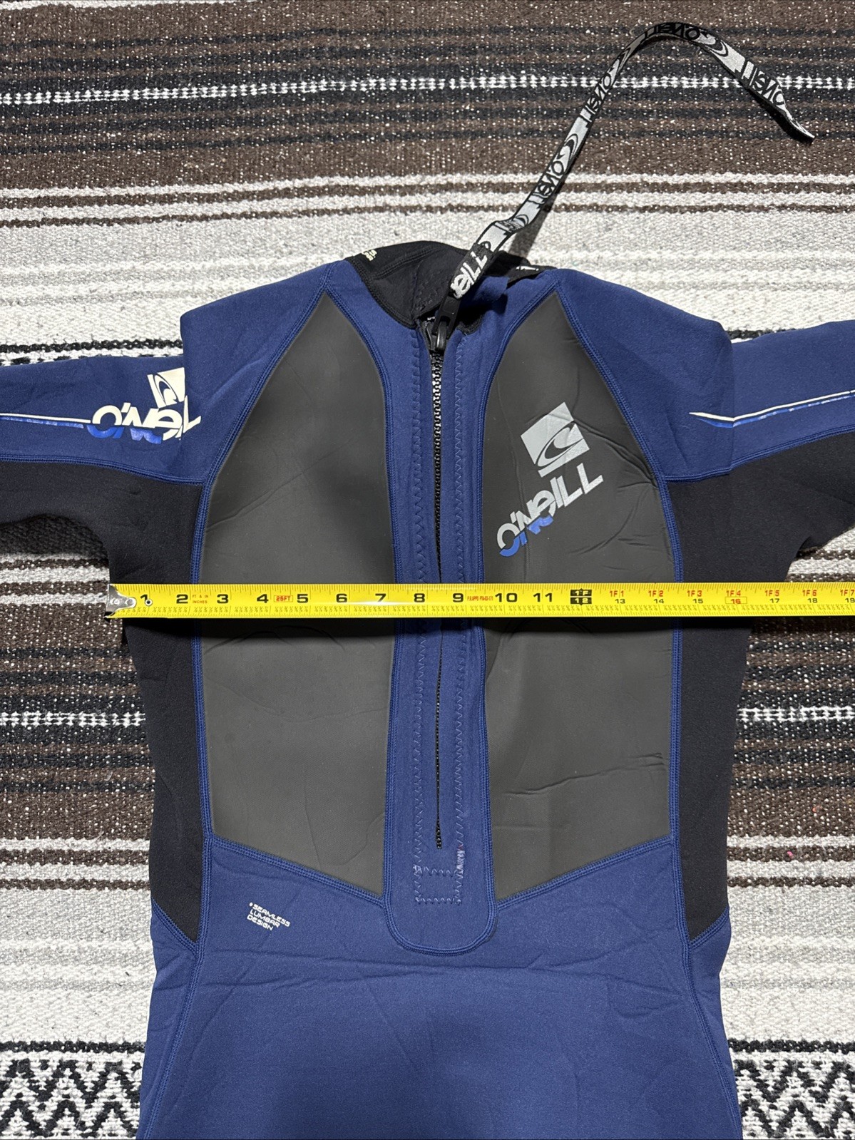 O’Neill Hammer 2:1 Shorty Wetsuit Men’s Large Blue Gray