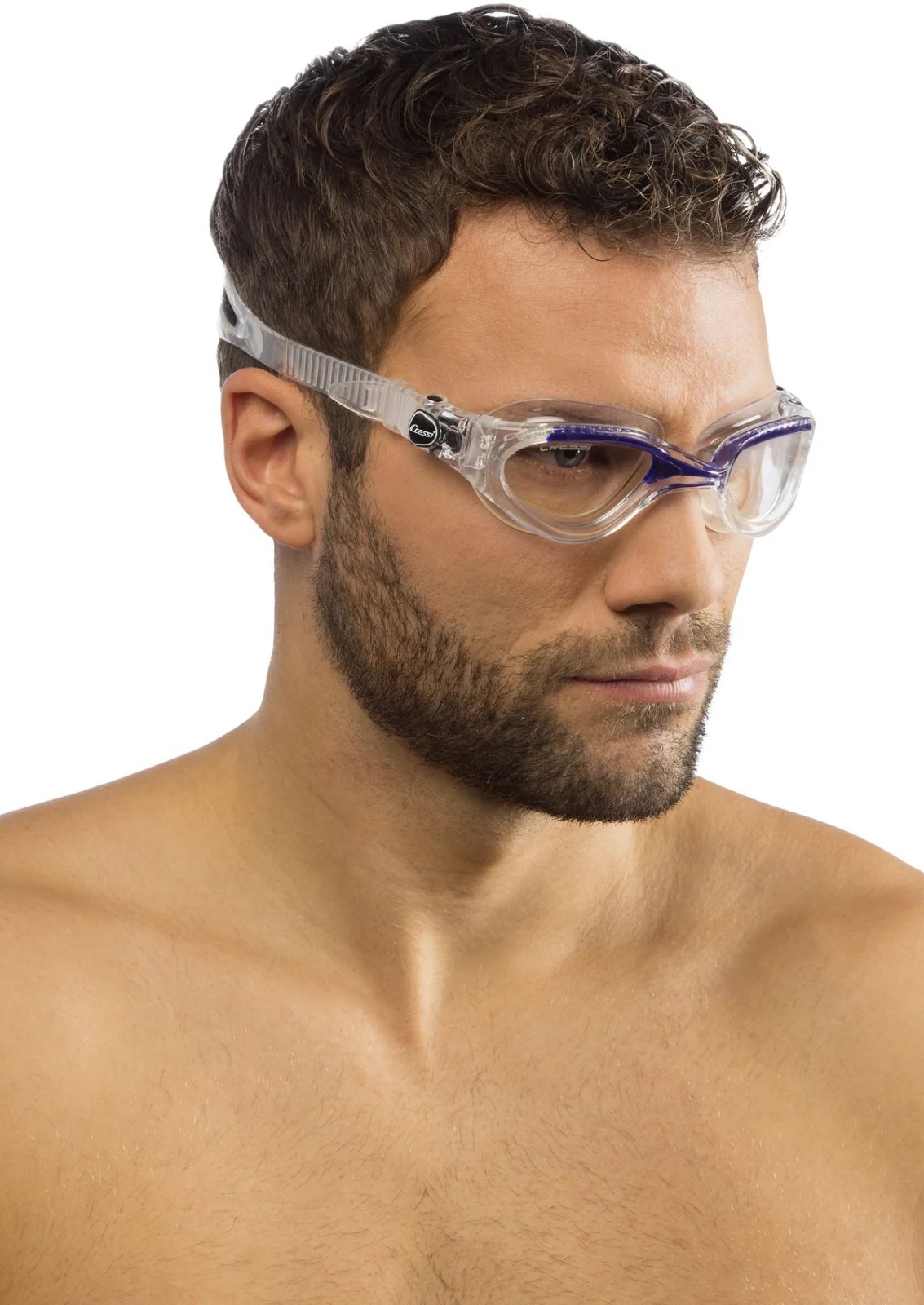 Cressi Flash Swim Mask – 2026 – Clear/Blue