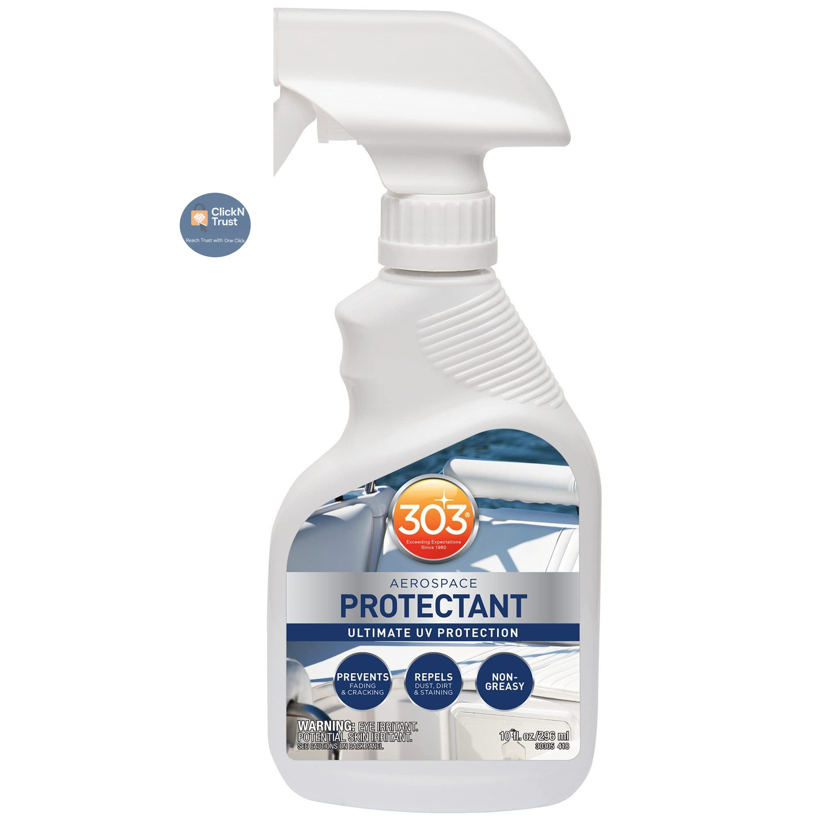 303 Products Marine Aerospace Protectant – UV 10 Fl Oz (Pack of 1), White