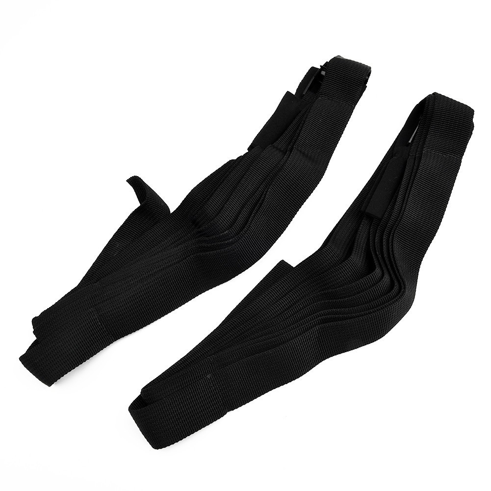 Straps Tie Bicycle Lashing Luggage Rack 300cm X 2.5cm 9.8 Ft Black Buckle