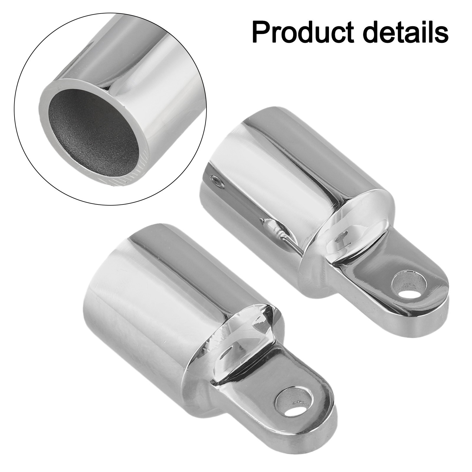 316 Stainless Steel Boat Canopy Cap Fittings for Various Sizes 20mm 22mm 25mm