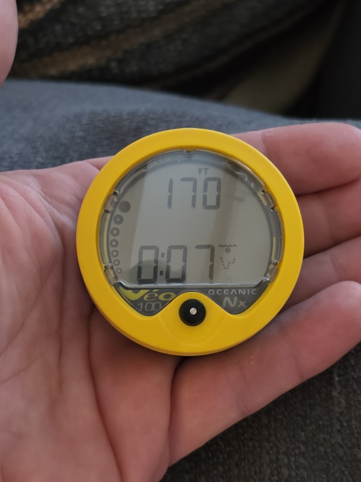 OCEANIC Veo 100 Nx SCUBA Dive NITROX AIR Computer Puck Module, (New Battery)….