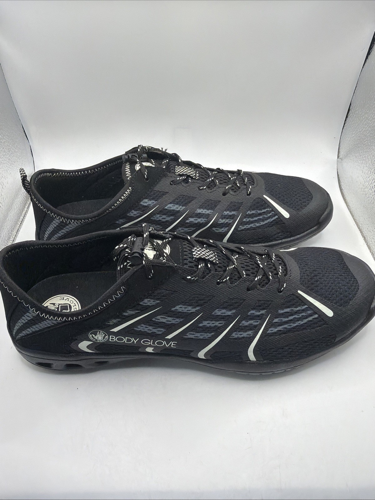 Body Glove Men’s Dynamo Rapid 2.0 Water Shoes Black/Gray Size 12. New