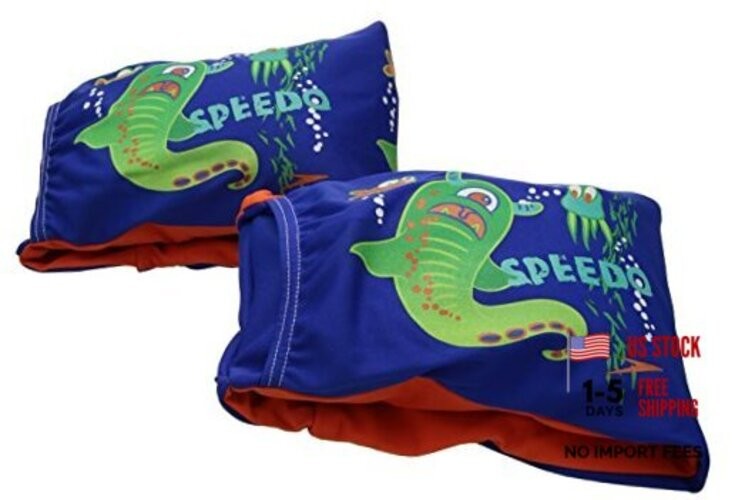 unisex-child Swim Arm Bands Begin to Swim Sapphire Blue