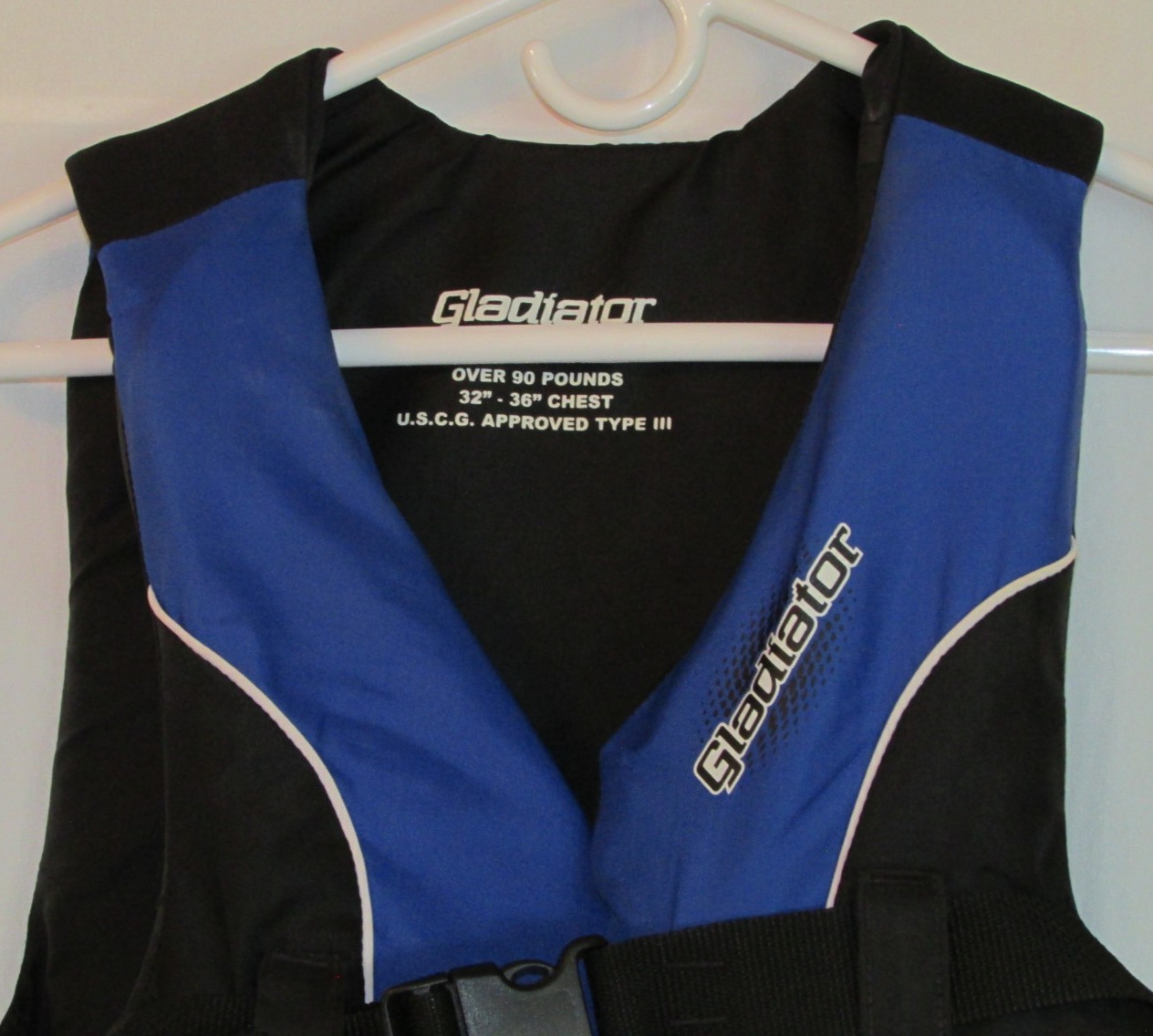 Gladiator Life Jacket – Men’s Small – 32-36″ Chest – Type III PFD Life Jacket –