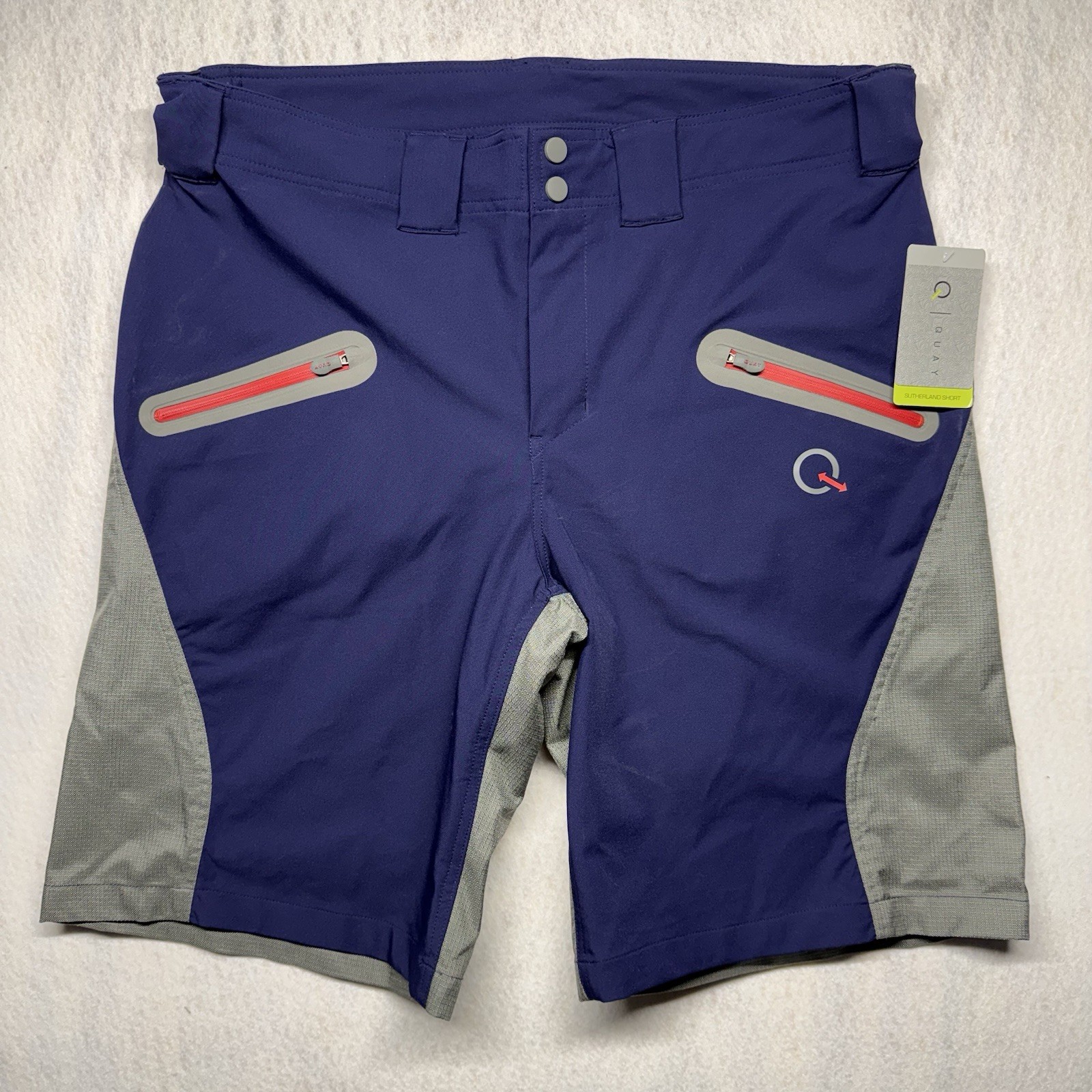 QUAY SUTHERLAND SAILING Mens Board Swim Shorts XLarge Blue Gray – New with Tags