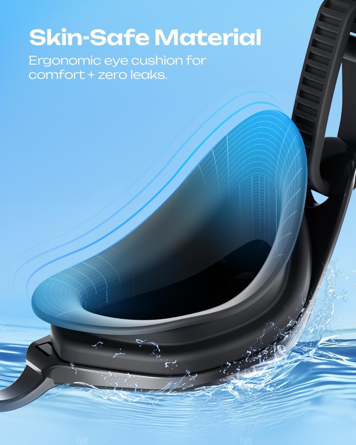 Kids Swim Goggles Fits 614 Age AntiFog UV Protection Leakproof Pool Swimming
