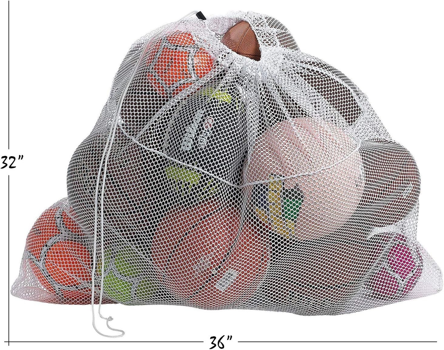 Heavy-Duty Mesh Equipment Bag – 32” x 36” & 24” x 36” – Versatile Gear Organizer