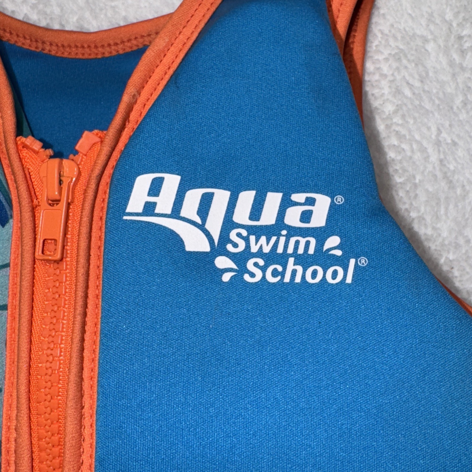 Aqua Swim School Swim Trainer 2-4 Years, 25-37 Pounds,Adj. Safety Strap