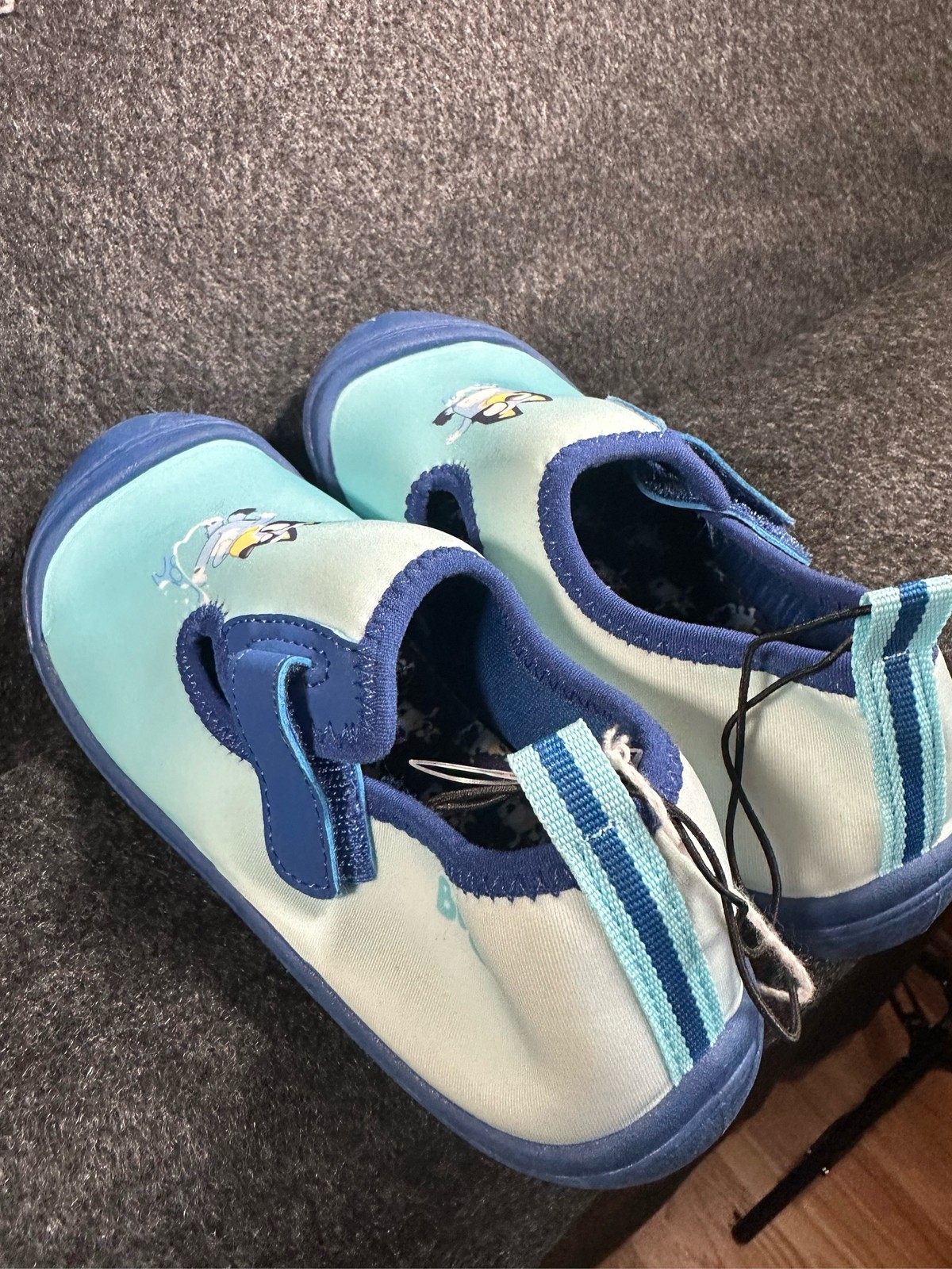 Bluey Toddler Boys Girls Water Shoes Aqua Sandals Size 13/1