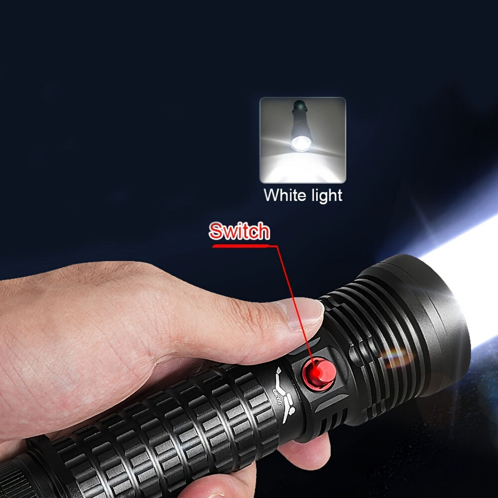 300000lm Professional LED Diving Flashlight Underwater Scuba Torch Dive Light US