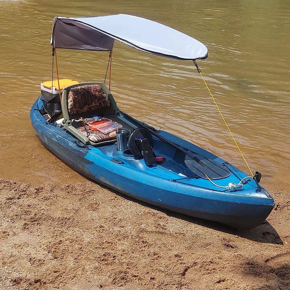 WATER RESISTANT SUN SHADE CANOPY FOR For Single PERSON For Kayak CANOE USE