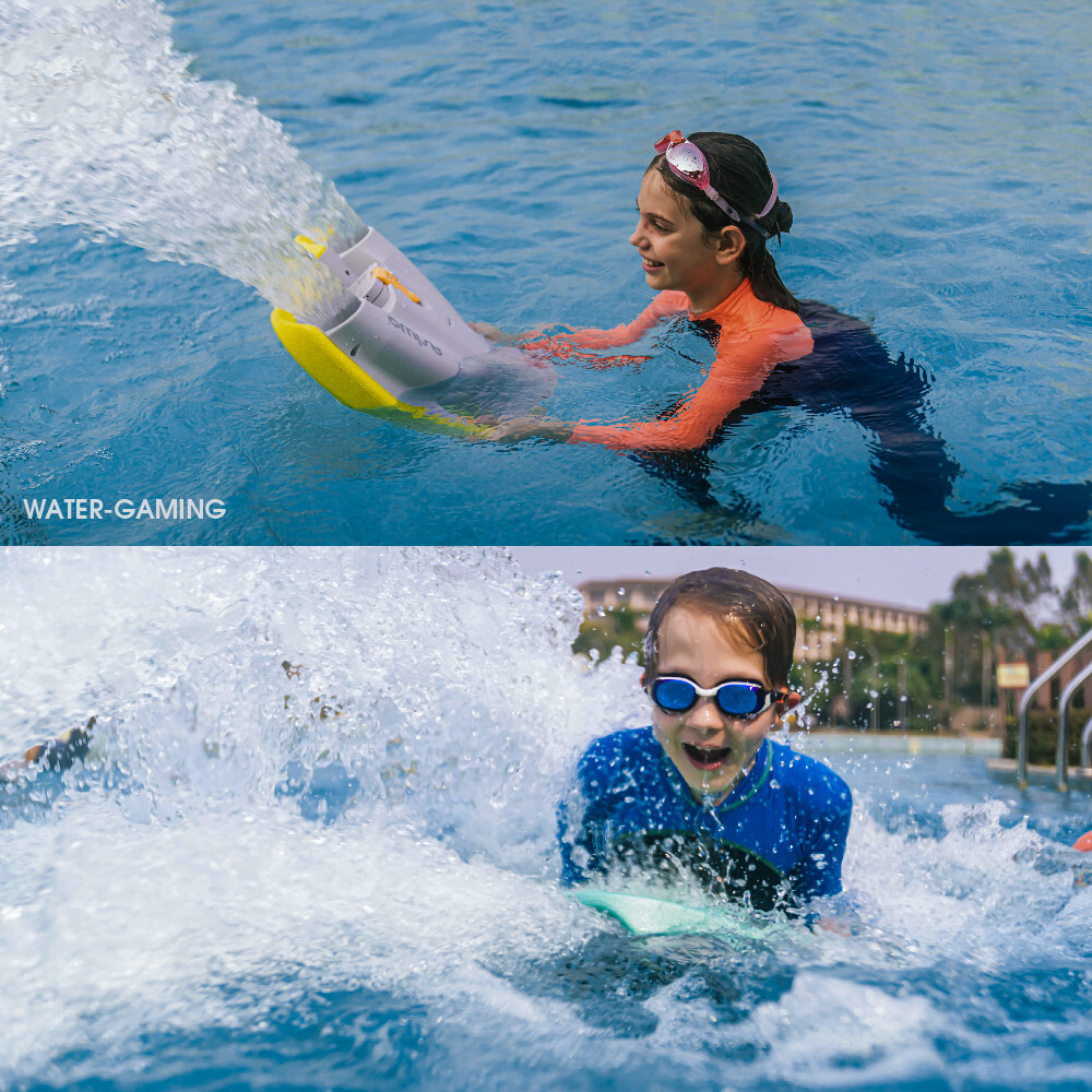 Asiwo Swimming Kickboard Electirc, Swim Training Kickboard 3 Speed Water Sports