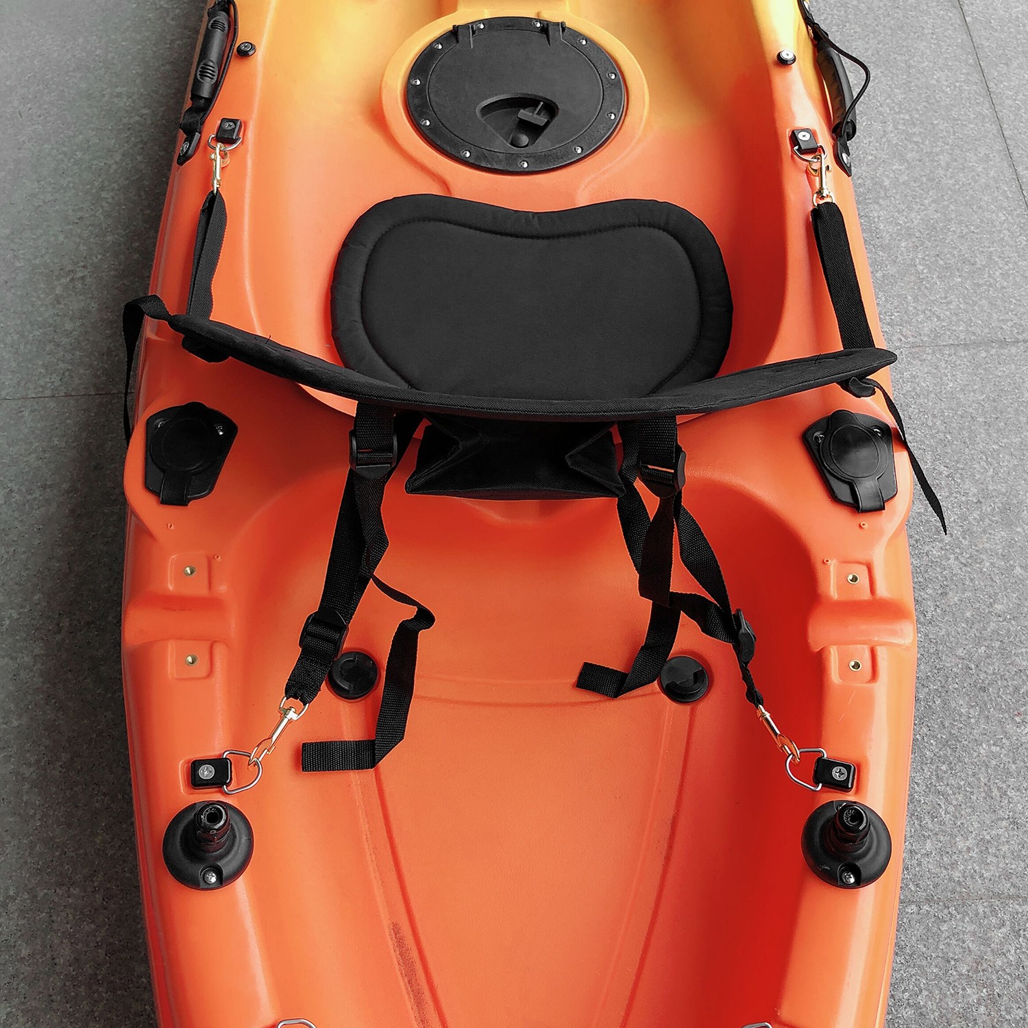 Water Repellent Children Kayak Seat With Back Support Kids High Back Canoe QZCX