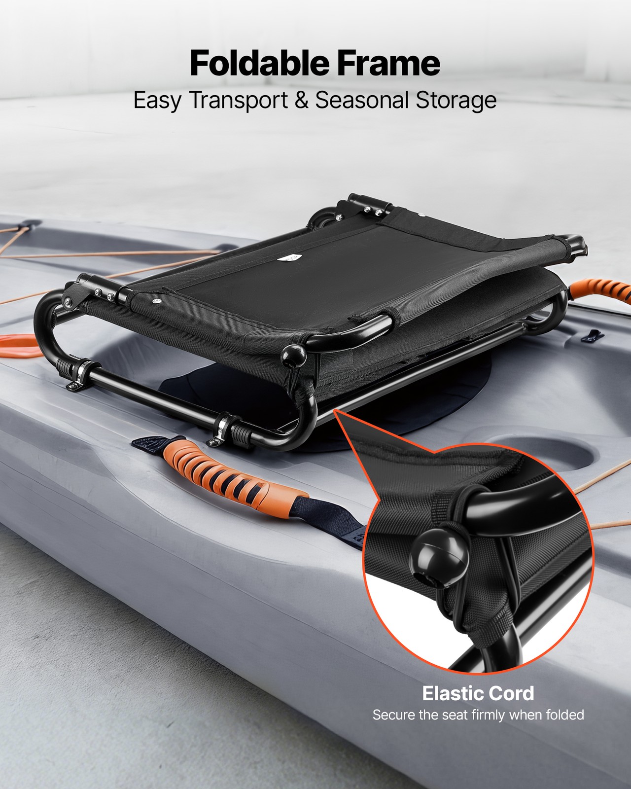 VEVOR Kayak Seat Folding Upgrade Kit for Tamarack Tahoma Tioga Spitfire Kenai