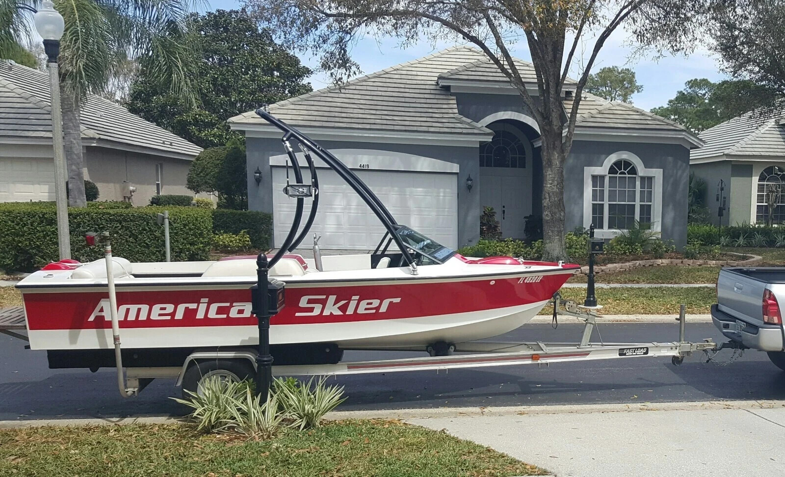 Origin Advancer Black Boat Wakeboard Tower 2.25″ Tube + Led Navi Light 5 Yrs Wty