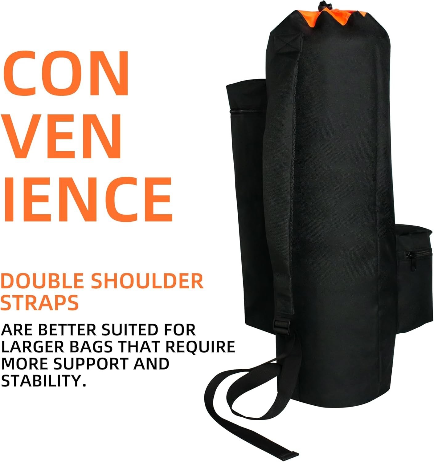 6.8L/9L Pcp Carbon Fiber Tank,Paintball Tank Cylinder Carrier Bag Pouch Backpack