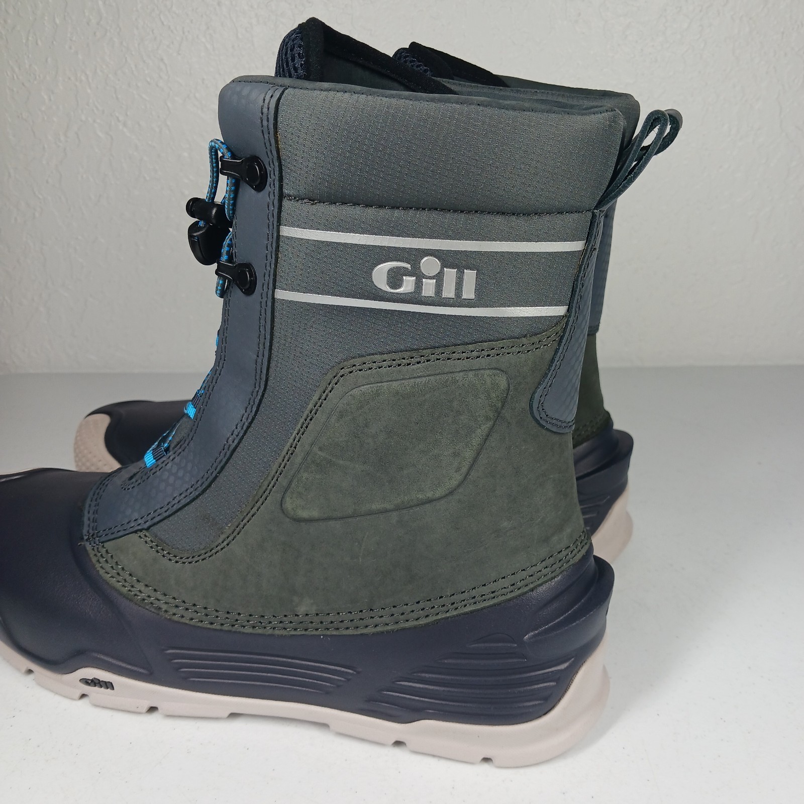 Gill Sailing Race Boots 915 Graphite Mens 10 Offshore-style Water Proof 122075