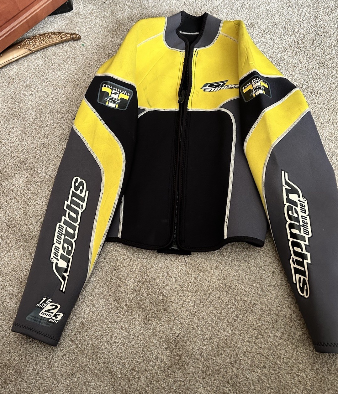 Slippery When Wet Wetsuit Top Women L 2mm Jet Ski Water Sports Scuba –